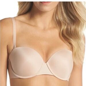 Cream Seamless Molded Cup Bra in Intimates & Sleepwear